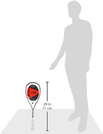 Сквош-ракетка Dunlop Hyperfibre XT Revelation Pro Lite для професійних гравців