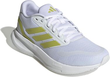 Жіночі кросівки для бігу adidas Runfalcon 5 з амортизацією Cloudfoam, білі, розмір 36 EU
