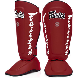 Захист гомілки та стопи Fairtex SP7 для муай-тай, чоловіків, жінок і дітей, знімний, з синтетичної шкіри, легкий і довговічний