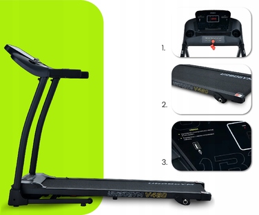 Електрична бігова доріжка Urbogym V480 (до 120 кг)