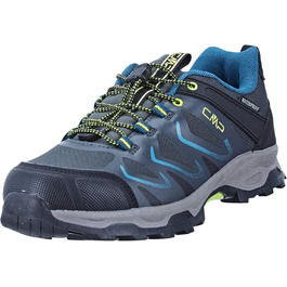 Дитячі черевики CMP Byne Low WP - водонепроникні, для активного відпочинку, 34 EU, сірий/зелений