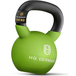 Гантель з неопрену HQ Germany® Vollguss 2-32 кг | Набір для початківців | Точність ±2,0% (14 кг)