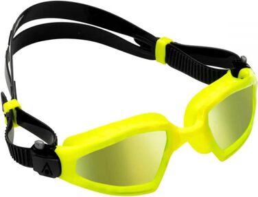 Окуляри для плавання Aquasphere Kayenne Pro Titanium Mirror, дзеркальні, неон-жовті, універсальний розмір