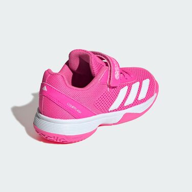 Дитячі тенісні кросівки adidas Courtflash Comfort Closure для дітей (33 EU, рожевий/білий)