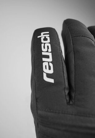 Зимові рукавички Reusch Baldo R-TEX XT, вітрозахисні, водонепроникні, дихаючі, теплі, унісекс, для снігу та лиж, чорні/білі, розмір 8