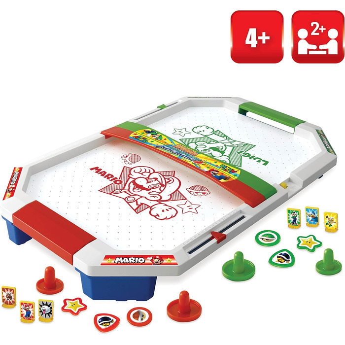 Настільний аерохокей Super Mario EPOCH Games, для вечірок, розвиваюча гра, яскравий дизайн, 1 гравець