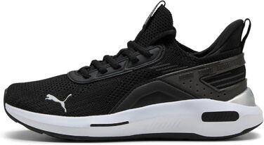 Кросівки Puma Softride Enzo 5 Hype для бігу та вулиці, 44 EU, чорний, білий, срібний