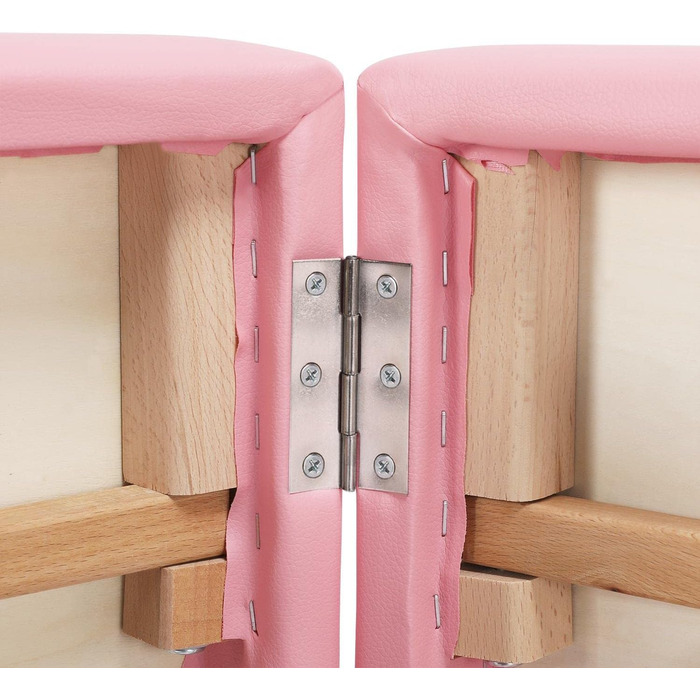 Масажне ліжко Yaheetech з 2 зонами, регульоване по висоті, з підголівником та підлокітниками, 213 x 82 x 85,5 см, до 250 кг