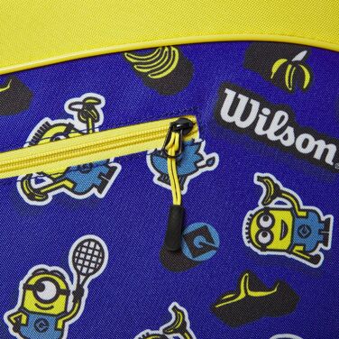 Тенісна сумка Wilson Minions 3.0, синьо-жовта, для ракеток