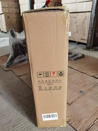 Велотренажер HOMCOM для дому, фітнес, 85x46x114 см
