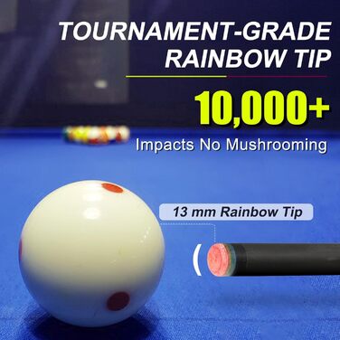 Більярдний кий з карбону (CQ-B20)