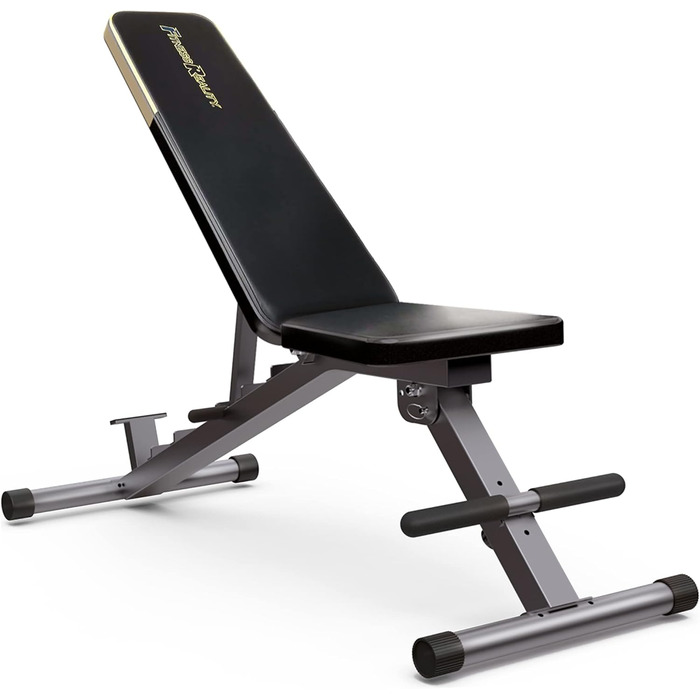 Силова лава Fitness Reality 1000 Super Max з 12 регульованими положеннями, до 363 кг, універсальна лавка для домашніх тренувань