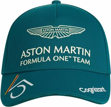 Кепка гонщика Себастьяна Феттеля, Aston Martin F1 Team, доросла, універсальний розмір, зелена