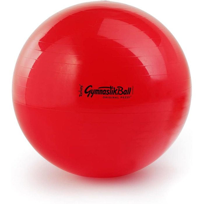 Гімнастичний м'яч Pezziball 75 см червоний для фітнесу