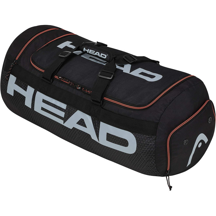 Спортивна сумка HEAD Tour Team, чорна/помаранчева, універсальний розмір