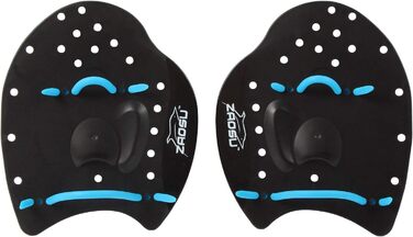 ZAOSU Ручні ласти для плавання | Тренувальні ласти для плавців та триатлонів, підходять для дітей та дорослих, розмір L, блакитні