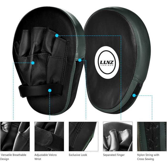 Рукавиці для боксу та кікбоксингу з PU шкіри, захисні рукавички для ударів, Kick-MMA, Muay Thai, Taekwondo