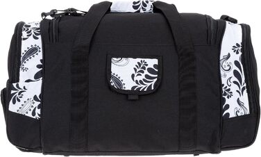 Спортивна сумка ALESSANDRO/ELEPHANT Mate 55 см 45 л, білий пейслі, для фітнесу та подорожей
