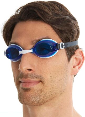 Окуляри для плавання Speedo Jet V2 унісекс, антифог, Jade/Silver/Clear, розмір універсальний