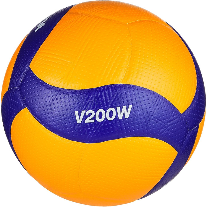 Волейбольний м'яч Mikasa V200W ÖVV, жовтий, стандартний розмір