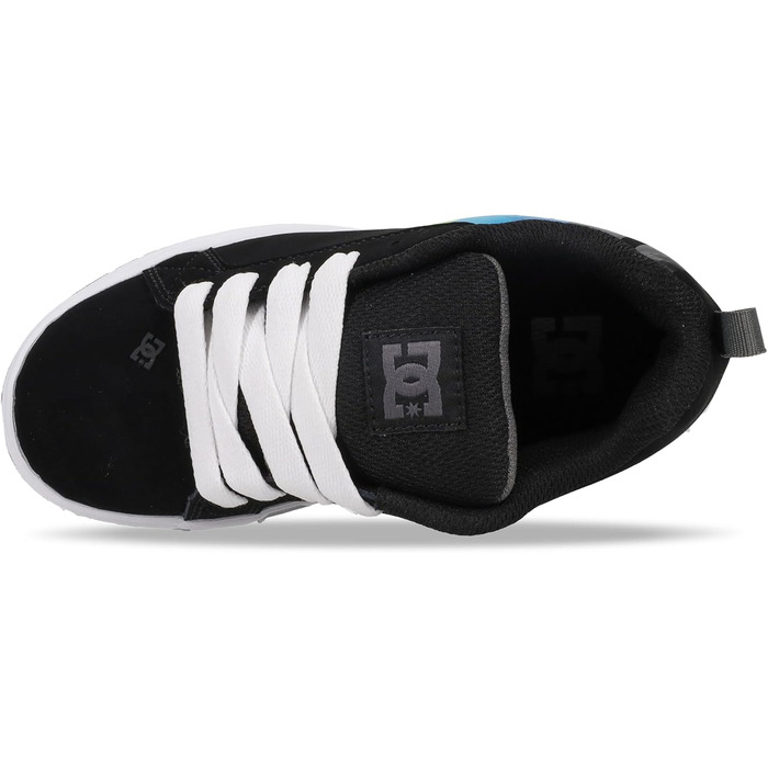 Дитячі кросівки DC Court Graffik для скейтбордингу, розмір 12.5, чорний/багатокольоровий