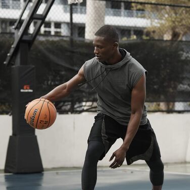 М'яч баскетбольний Wilson NBA Authentic Series Outdoor Braun, розмір 6