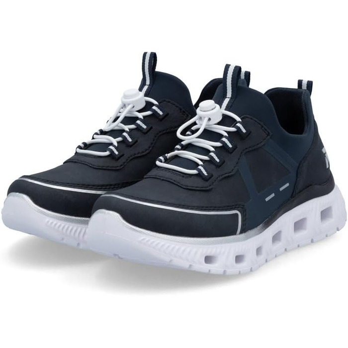 Кеди жіночі Rieker M6062 Slip-On, сині (37 EU) - зручне взуття для повсякденного використання