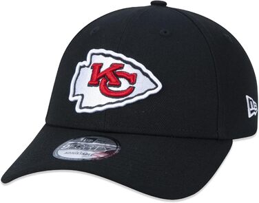 Кепка New Era 9Forty Curved Snapback з логотипом NFL - чорна, універсальний розмір