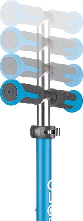 Дитячий самокат GLOBBER Elite, 3-колісний, регульований, з LED колесами, для дітей від 3 років, колеса 120/80 мм, підшипники ABEC 5