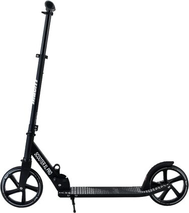 Самокат міський Mach1 Kick Scooter ALU з колесами 200мм, чорний, складаний - для дітей та дорослих