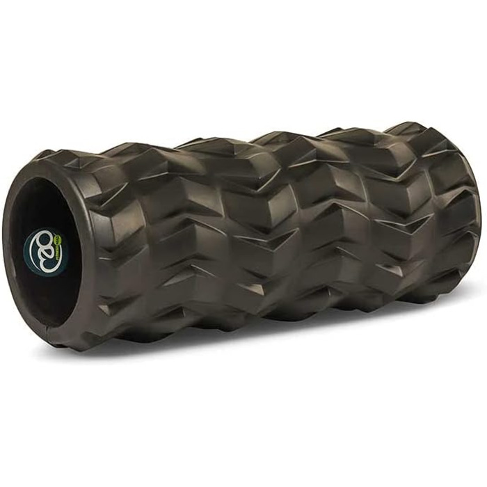 Фітнес ролик EVA Fitness Mad 32x13,5 см чорний, для масажу та йоги