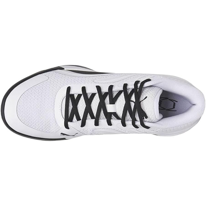 Кросівки PUMA Court Pro для чоловіків, баскетбольні, 45 EU, білий/чорний