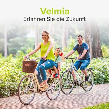 VELMIA Велосипедне сідло 100% Водонепроникне, безшовне та ергономічне - комфортне сідло для чоловіків та жінок, ідеальне для електровелосипедів, міських та гірських велосипедів, сідло (CITY)