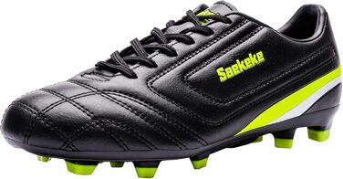 Дитячі футбольні бутси FG для хлопчиків та дівчаток, розмір 32 EU, чорний, модель S2116