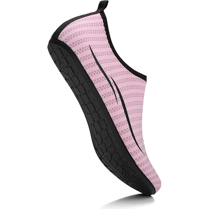 Чоботи для плавання унісекс: легкі, швидковисихаючі, для пляжу, басейну, серфінгу, йоги (36 EU, 2a Рожевий)