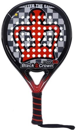 Падельна ракетка Black Crown Piton 8.0 для професіоналів, контроль 90%, потужність 95%