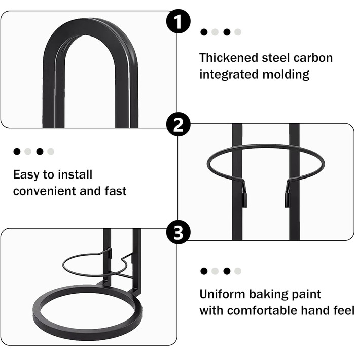 Стельовий органайзер для м'ячів на 4 яруси, з вуглецевої сталі, для футболу, волейболу, баскетболу, гараж, спортзал