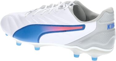 Кросівки для футболу PUMA King Pro Fg/Ag, 47 EU, білий/сріблястий