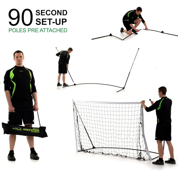 Портативні футбольні ворота Quick Play Sport 1.8x1.2 м