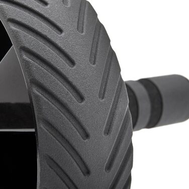 Ab Wheel adidas для преса та рук, тренажер для дому, чорний, універсальний розмір