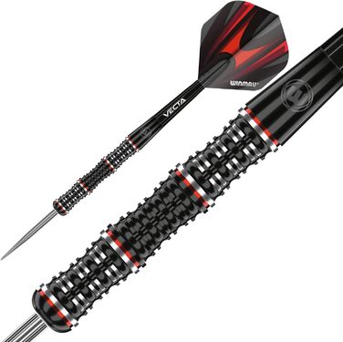 Дротики WINMAU Mervyn King Special Edition 24 г, вольфрам, з оперенням Prism та стрижнями Vecta