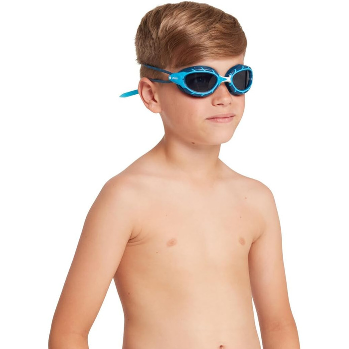 Окуляри для плавання Zoggs Predator Junior Light Blue/Blue (6-14 років)