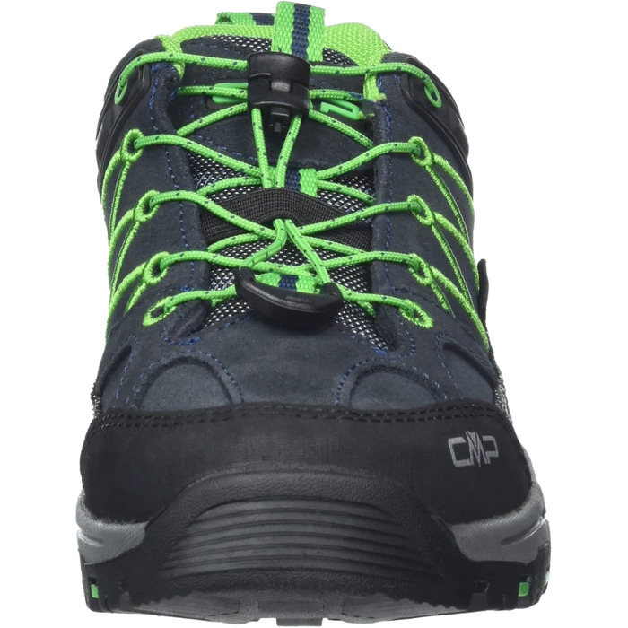 Дитячі трекінгові черевики CMP Rigel Low Wp, унісекс, блакитно-зелені, 33 EU