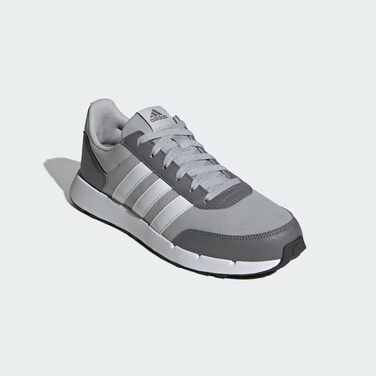 Кросівки adidas Run 50s Unisex Grey Two Cloud White Grey Four — Спортивне взуття для щоденного використання, розмір 42 2/3 EU