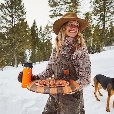 Термос-гуртка Hydro Flask Wide Mouth Flex Indigo для кави