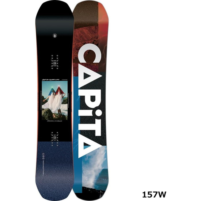 Сноуборд Capita Defenders of Awesome Wide 159 см, мультиколір