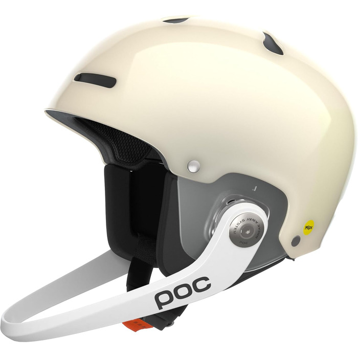 Гірськолижний шолом POC Artic SL MIPS з підборіддям, білий, XS-S (51-54 см), максимальний захист і комфорт