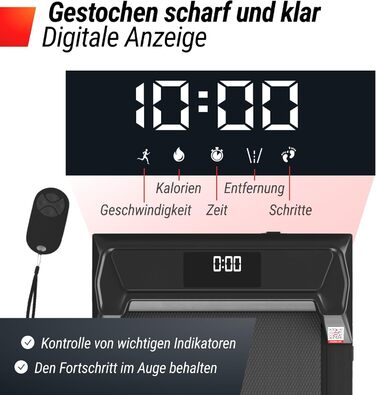 Unix Fit Smart Pad – компактний біговий килимок 2-в-1 для дому та офісу, 1-8.5 км/год, тихий мотор, цифрова панель та керування через додаток