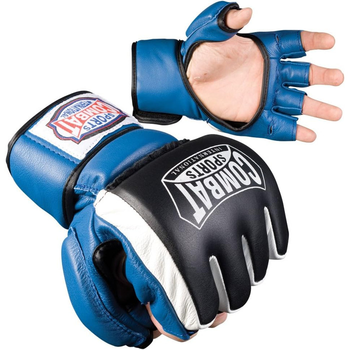 Боксерські рукавички для ММА Combat Sports, сині, розмір L