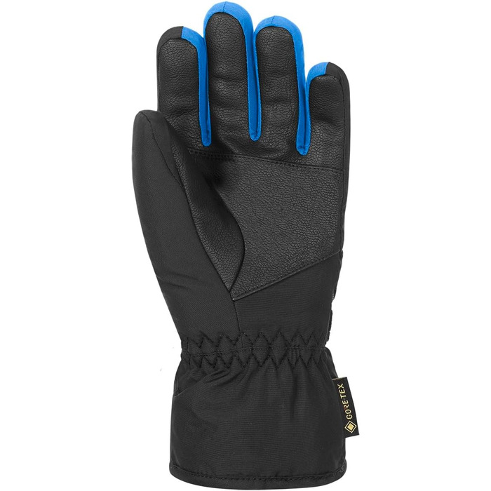 Дитячі гірськолижні рукавички Reusch Gore-TEX, водонепроникні та дихаючі, чорний/синій, розмір 6.5